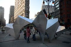 04-01 Nova Pavilion By SOFTlab Across From The Flatiron Building New York Madison Square Park